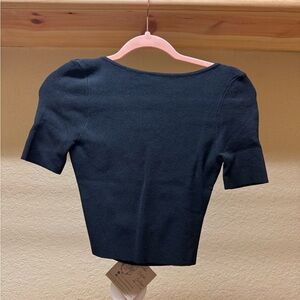 Elegant Black Women's Top